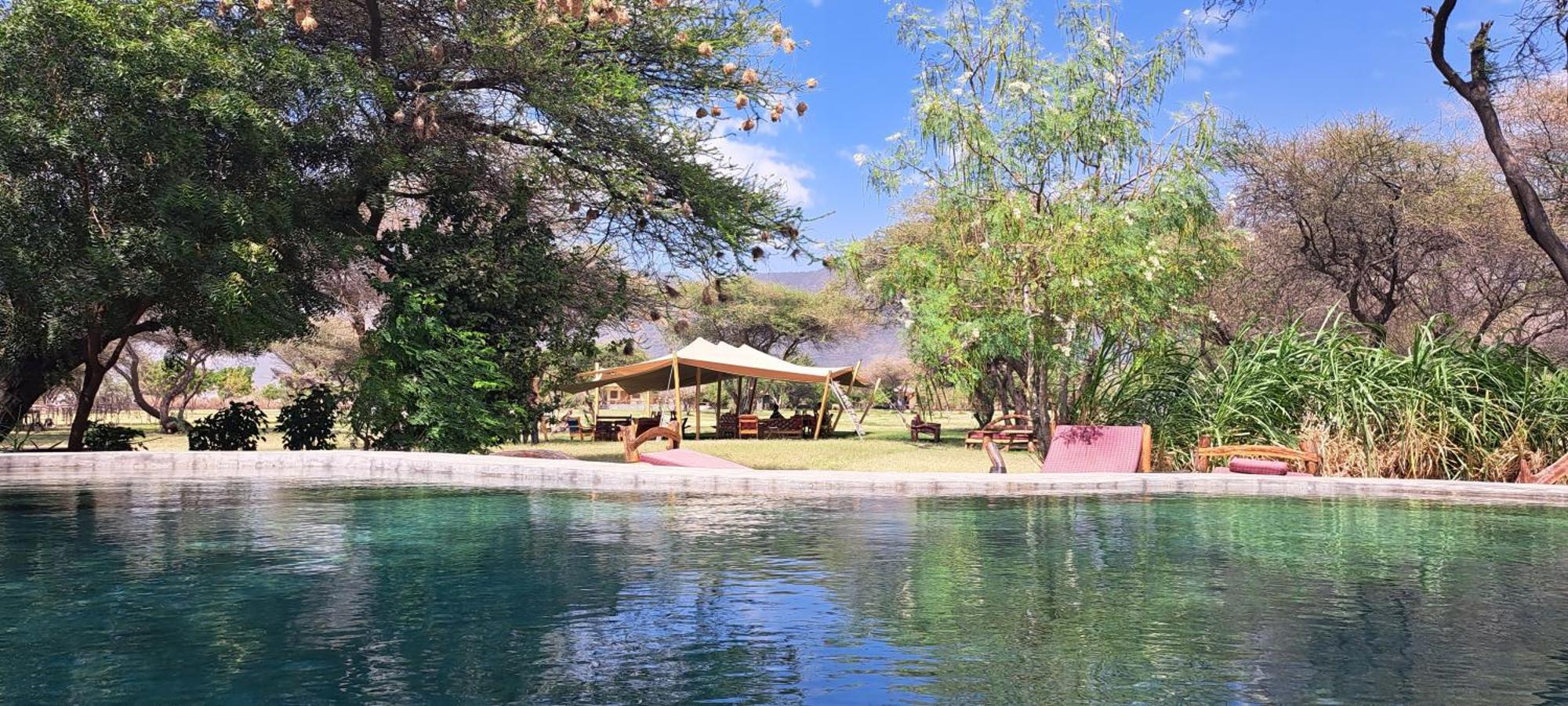 Lake Natron Maasai Giraffe Eco Lodge And Camping Mtowabaga Exterior foto